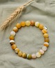 bransoletki z kamieni naturalnych Bransoletka Essential Earth, naturalny agat i srebro 925 3