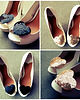 klipsy do butów Kiss From Paris/Gold - klipsy do butów 2