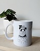 kubki 330 ml kubek z pandą i książkami 6