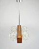 lampy wiszące Lampa wisząca, Niemcy, lata 80 3