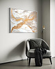 obrazy Obraz "Golden flow" 80x120 5