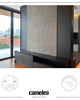 Ozdoby na ścianę Tynk dekoracyjny efekt betonu architektonicznego Cameleo Deco Coatings 6