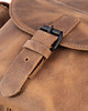 plecaki Camelowy Plecak Skórzany Damski Vintage Belveder BT33 5
