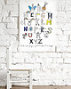 pokój dziecka - różne Plakat edukacyjny LITERKI / ABC POSTER 1