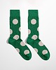 skarpetki damskie Skarpetki  Green Big Dots 2