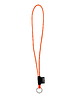 breloki Smycz Paracord Reflective NEON ORANGE z kółkiem 1