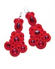 kolczyki soutache Red Lady- kolczyki soutache 1