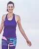 topy damskie Bright Boho Tank Top Violet 4