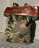 torby XXL Torba typu shopper z grubej tkaniny i skóry 1