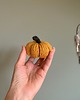 dodatki - różne Dynia ozdobna handmade, rozmiar S, kolor pomarańczowy - 1 szt. 3