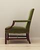 fotele Fotel mahoniowy, duński design, lata 70, produkcja: Dania 2