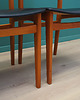 krzesła Komplet czterech krzeseł, duński design, lata 70, produkcja: Dania 9