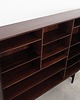 regały i półki Regał palisandrowy, duński design, lata 70, produkcja: Omann Jun 2