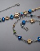 chokery Colours mix vol. 9/deep blue / - choker 4