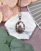 wisiory Miedziany ozdobny wisiorek z agatem Crazy Lace #558 1