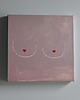 obrazy Okrągły kształt tego, akryl na płótnie 30x30 cm 1