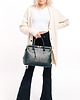 torebki do ręki Torba skórzana Shopper - zielona  (6880) 8