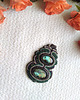 wisiory Amulet z Labradorytem "Cordibus" 4
