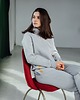 bluza z kapturem damska Bluza DAMSKA SZARA 1