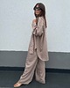 koszule damskie  Koszula Calm oversize Taupe 8