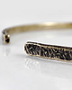 bransoletki wire wrapping Nieregularne - komplet 2 mosiężnych bransoletek - różne rozmiary 1