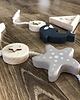 karuzele i girlandy do łóżeczka Podświetlana girlanda z drewna - personalizowana - orka i rozgwiazda 1