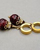 kolczyki z kamieniami Alloys Collection - Burgundy vol. 2 - kolczyki /02.11.25/ 7