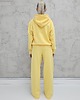komplety damskie Komplet oversized kangurka i szerokie spodnie wide leg Butter Yellow 4