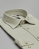 koszule męskie Koszula terranova 00554 długi rękaw zielony slim fit 2