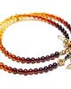 chokery Bursztyny ombre /choker/ naszyjnik  - Szlachetna kolekcja 1