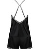 piżamy damskie Piżama SEXY BLACK SET 1