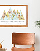 plakaty Plakat Personalizowana mapa, nasza historia, 6 miejsc 4