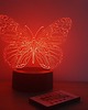 lampy do pokoju dziecka Lampka LED motyl 7