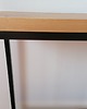 regały i półki Konsola dębowa 110X85X25 4