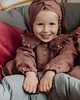 sukienki dla dziewczynki Lniana sukienka z kołnierzykiem 7