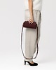 torby na ramię BLISS BAG - skórzana torebka - bordo 7