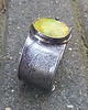 bransoletki wire wrapping Zielony staw - bransoletka regulowana 3