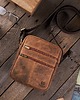 torby i nerki męskie SASZETKA TORBA MĘSKA ZE SKÓRY NATURALNEJ VINTAGE PAOLO PERUZZI T-74-HBR 2