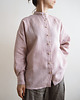 koszule damskie  Koszula "KIKOKO" old rose 100% len 5