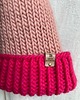 czapki damskie Czapka z wełny szlachetnej Oversize  Handmade Wełna naturalna 2