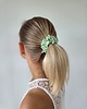 gumki do włosów Gumka jedwabna, scrunchie, frotka lime zephyr MIDI 1