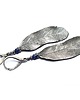 kolczyki wire wrapping Pióra vol. 3 - kolczyki 1
