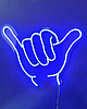 dekoracje świetlne Neon LED Shaka / Hang Loose lampa ścienna, surf vibe 5