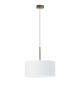 lampy wiszące Nowoczesna lampa wisząca do salonu z jasnoszarym abażurem 30 cm SINTRA 6