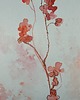 obrazy WYPRZEDAŻ SZTUKI! Akwarela Kwiaty oryginalny obraz niebieski papier 10,5x22 cm 1