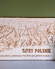 Ozdoby na ścianę Drewniana mapa Tatr z możliwością dedykacji, Tatry na prezent 5