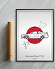 plakaty Plakat Motoryzacja - Skyline GT-R 3
