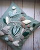 poduszki plecione Poduszka summer green 4 bawełna kwiaty liście japani Boho 3
