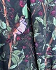 sukienki maxi damskie Zielona SUKIENKA dwustonny dekolt, recznie malowany autorski print 100% wiskoza 7