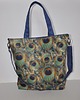 torby na ramię Torba hobo XXL - print pawie pióra 3